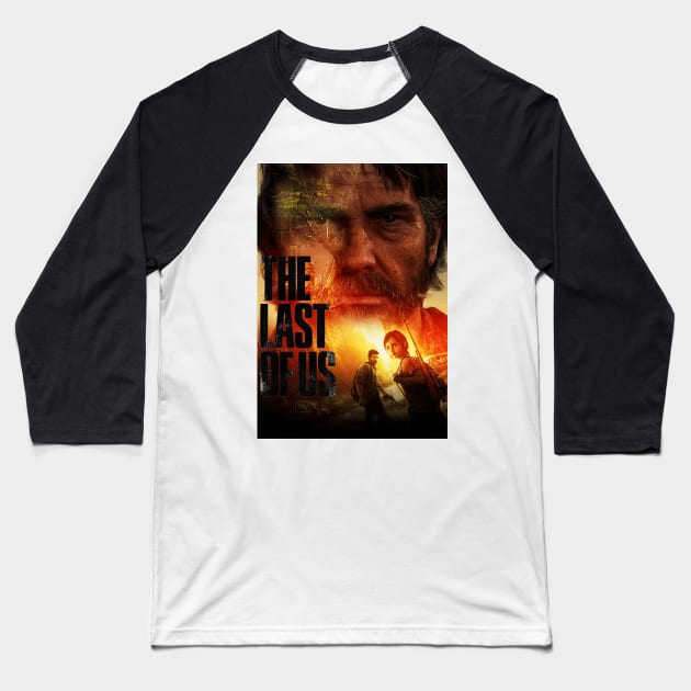 The Last of Us Baseball T-Shirt by TwelveWay